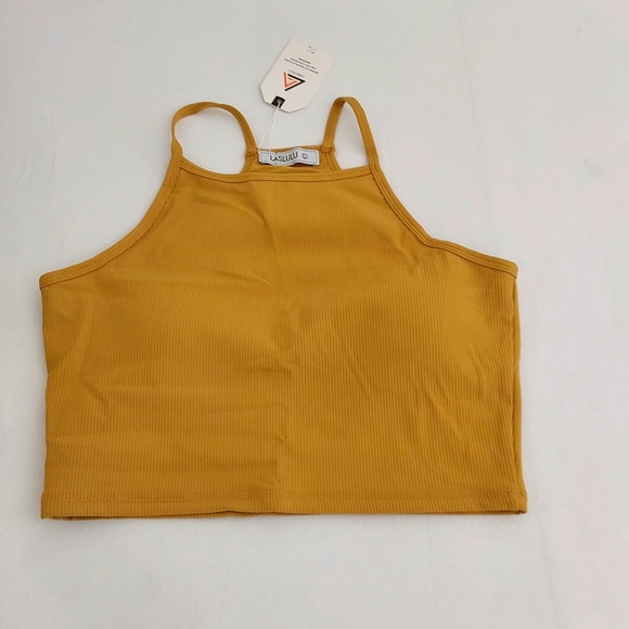 3 LASLULU Womens Sports Bra Top Bundle Size Large Gray Orange Pink - Picture 3 of 13